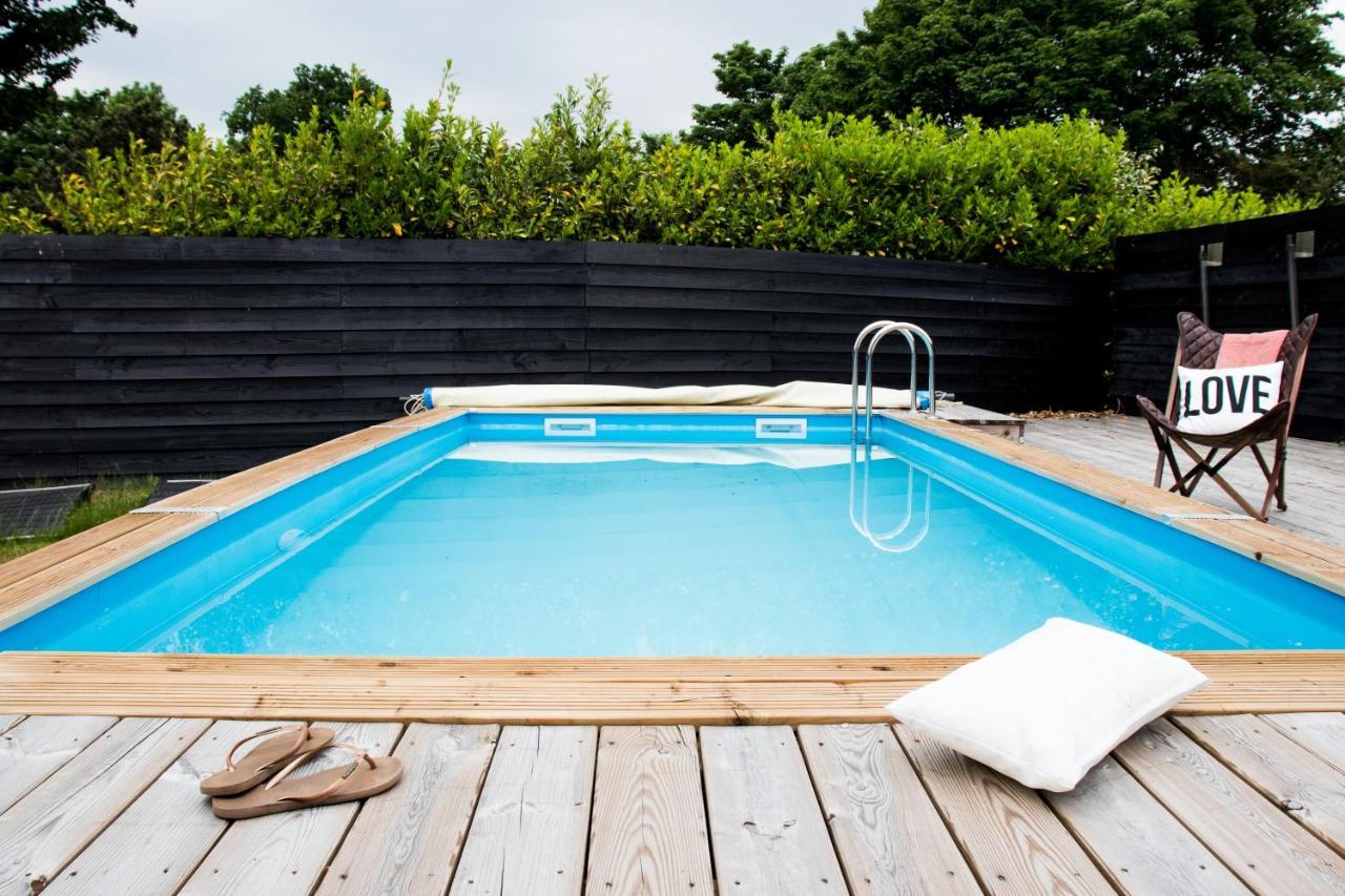 Luxe Vakantiehuis Nova Met Zwembad Ouddorp Exterior photo